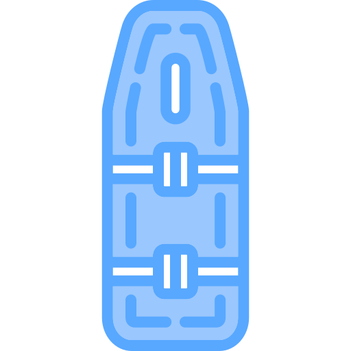 wirbelsäulenbrett Generic Blue icon