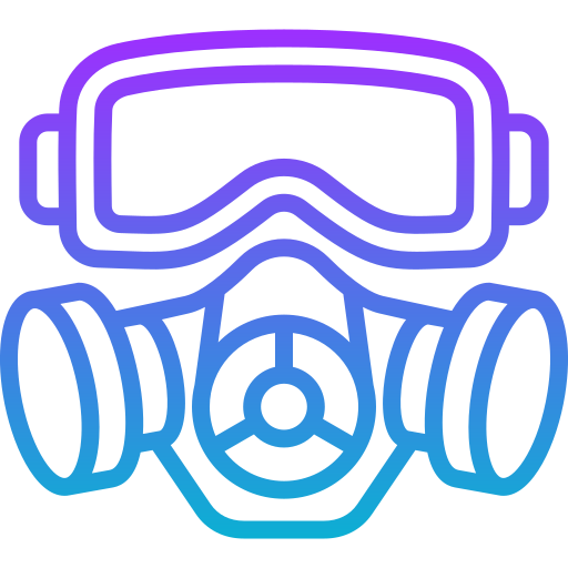 Gas mask Generic Gradient icon