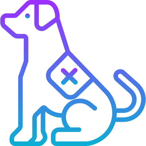 救助犬 Generic Gradient icon