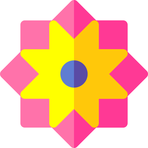 mandala Basic Rounded Flat icono