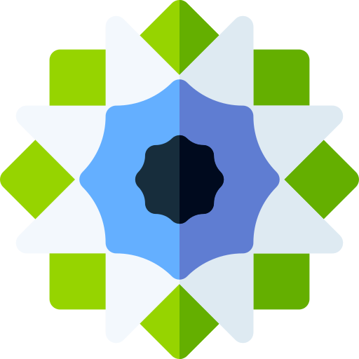 Mandala Basic Rounded Flat icon