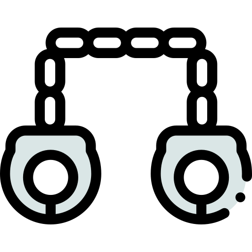 手錠 Detailed Rounded Lineal color icon