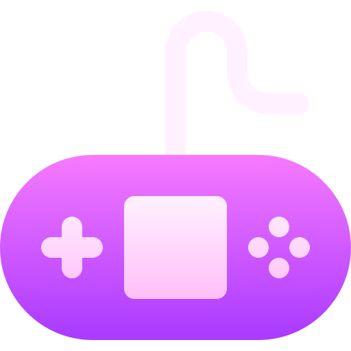 konsola do gier Basic Gradient Gradient ikona