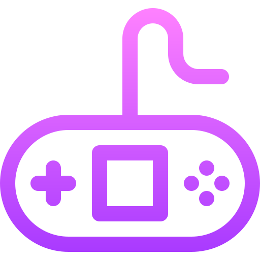 console di gioco Basic Gradient Lineal color icona