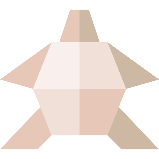 origami Basic Straight Flat Icône