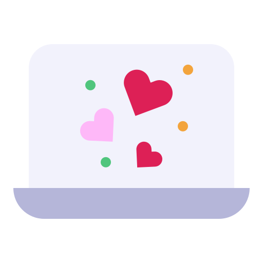 aplikacja randkowa Generic Flat ikona