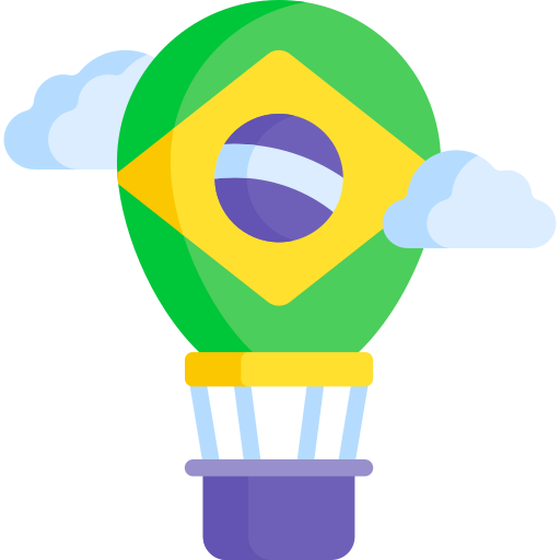 Hot air balloon Special Flat icon