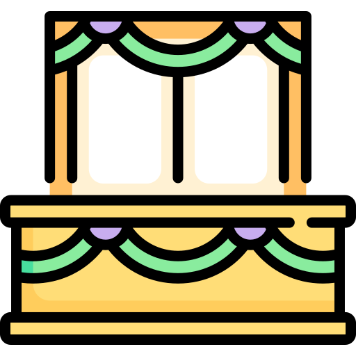 balcón Special Lineal color icono