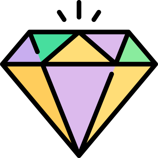 diament Special Lineal color ikona