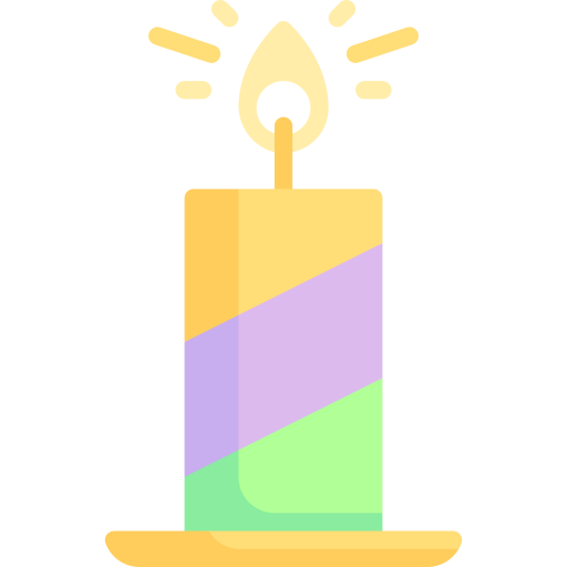 Candles Special Flat icon