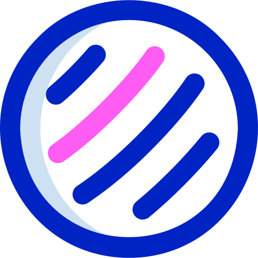 fitball Super Basic Orbit Color icon