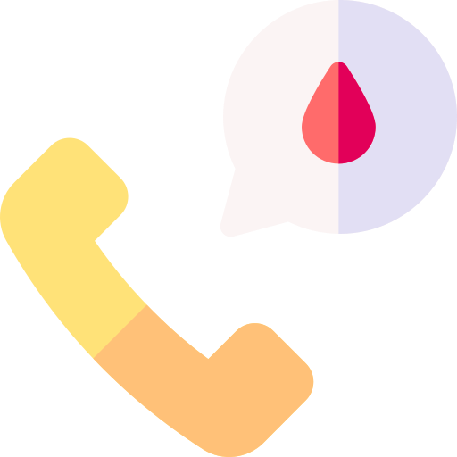 Phone call Basic Rounded Flat icon