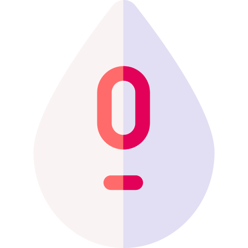 Blood type Basic Rounded Flat icon