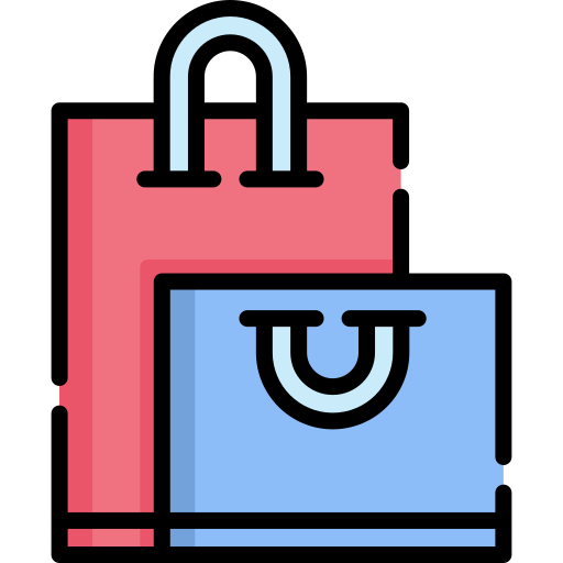 Shopping bag Special Lineal color icon