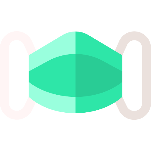 mascarilla Basic Straight Flat icono