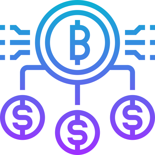 bitcoin Meticulous Gradient icon