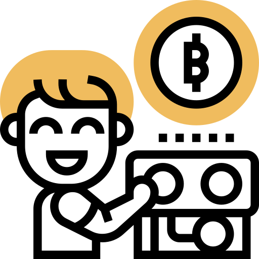 bergbau Meticulous Yellow shadow icon