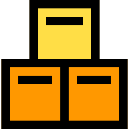 스톡 Pixel Linear color icon