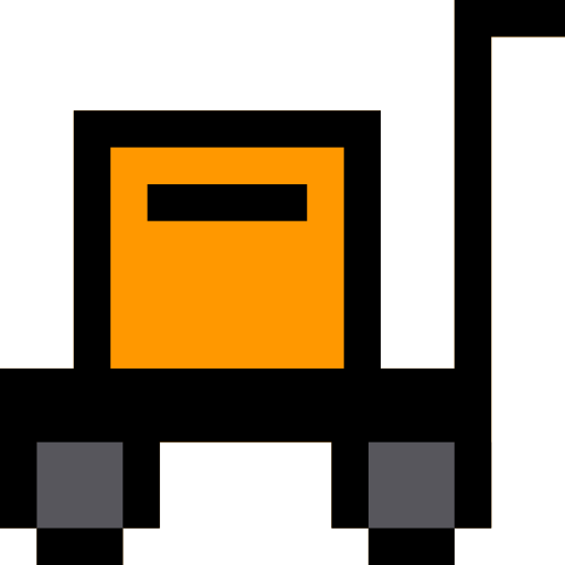 Box Pixel Linear color icon