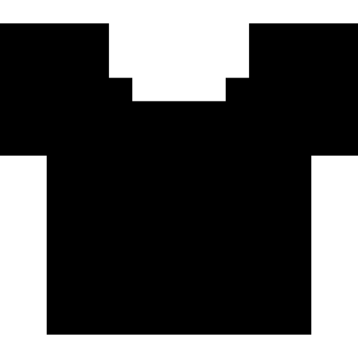 Shirt Pixel Solid icon