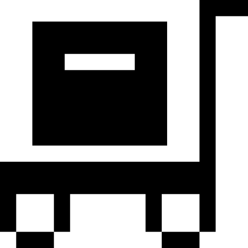 Box Pixel Solid icon
