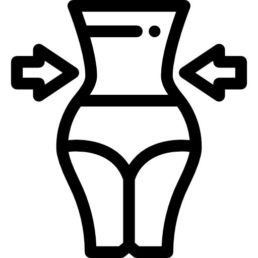 Liposuction Detailed Rounded Lineal icon