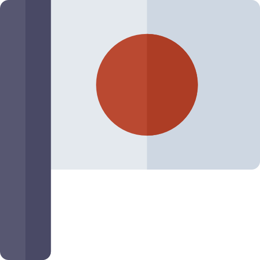 japonia Basic Rounded Flat ikona