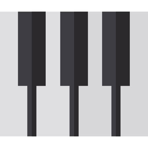 piano Basic Straight Flat icono