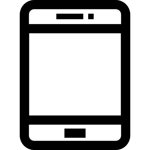 tablette Basic Straight Lineal icon