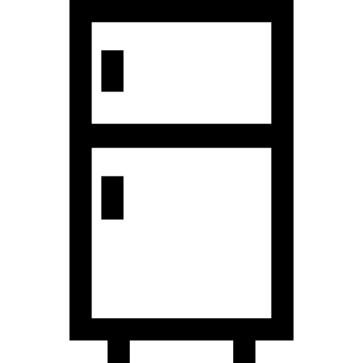 frigorífico Basic Straight Lineal Ícone