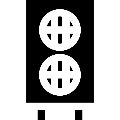 lautsprecher Basic Straight Filled icon