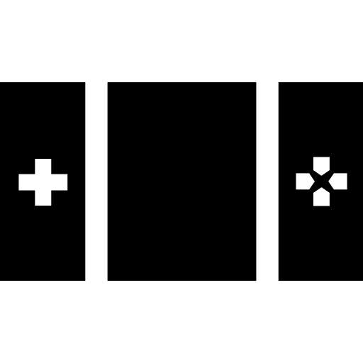 Game console Basic Straight Filled icon