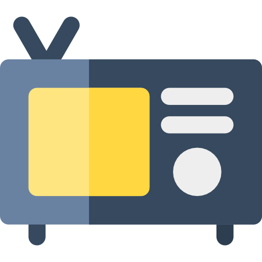 fernsehbildschirm Basic Rounded Flat icon