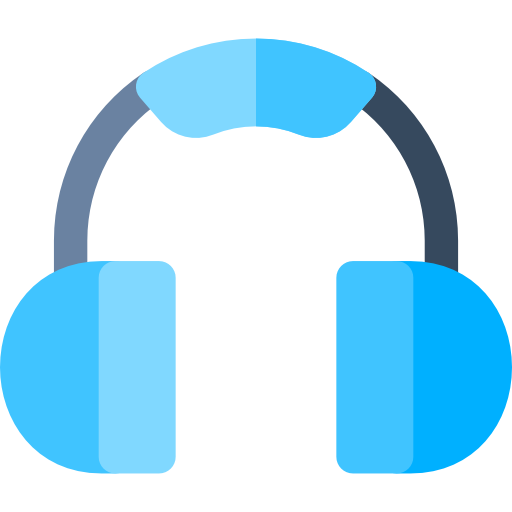 Аудио Basic Rounded Flat иконка