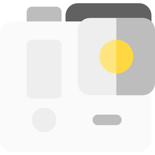 Camcorder Basic Rounded Flat icon