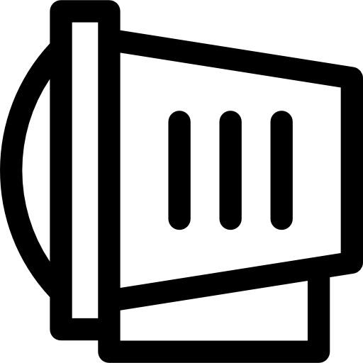 televisores Basic Rounded Lineal icono