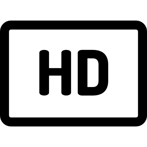 Bluray Basic Rounded Lineal icon