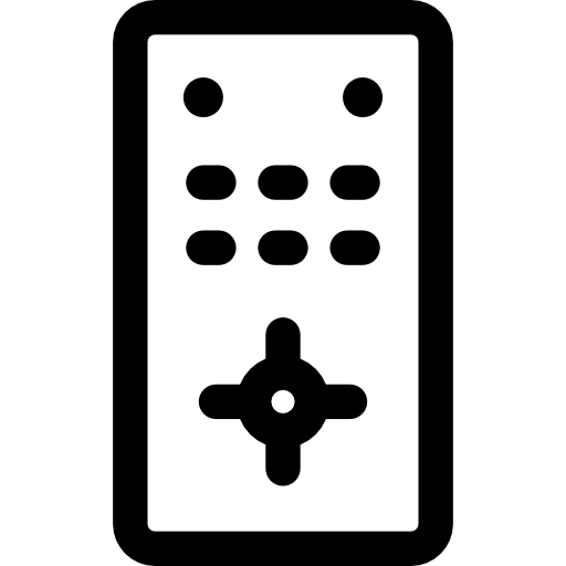 Tv Basic Rounded Lineal icon