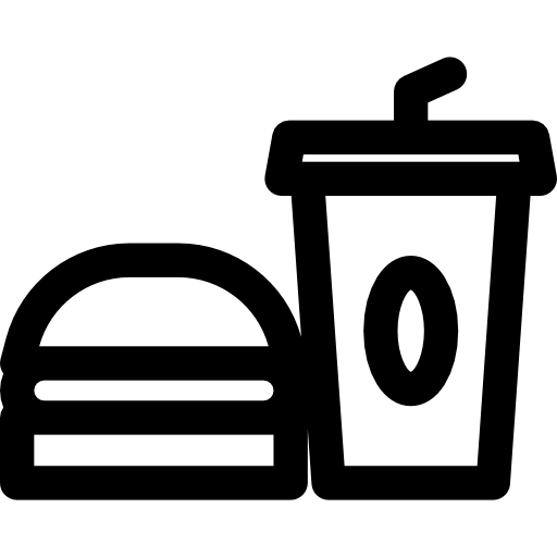 Junk food Basic Rounded Lineal icon