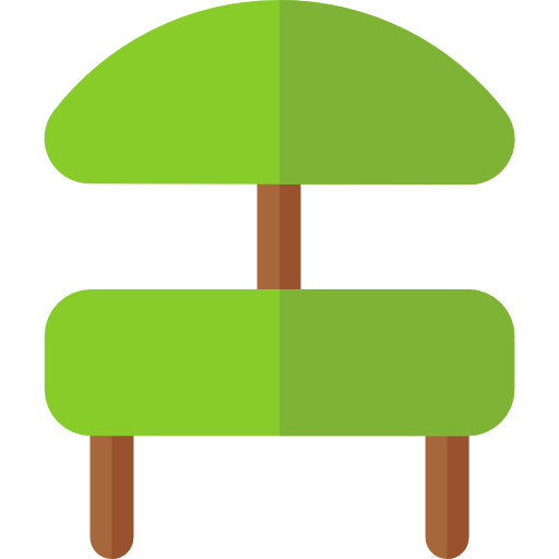 mesa al aire libre Basic Rounded Flat icono