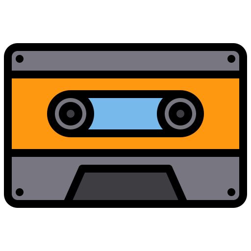 cassette xnimrodx Lineal Color icoon