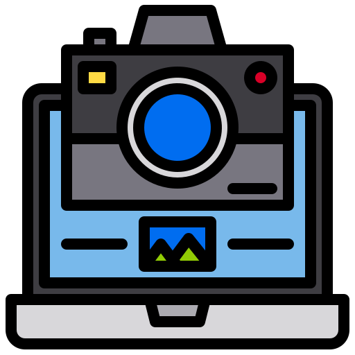 cámara xnimrodx Lineal Color icono
