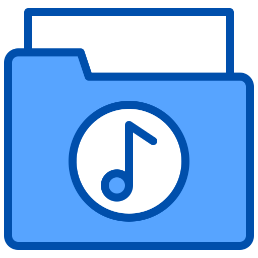폴더 xnimrodx Blue icon