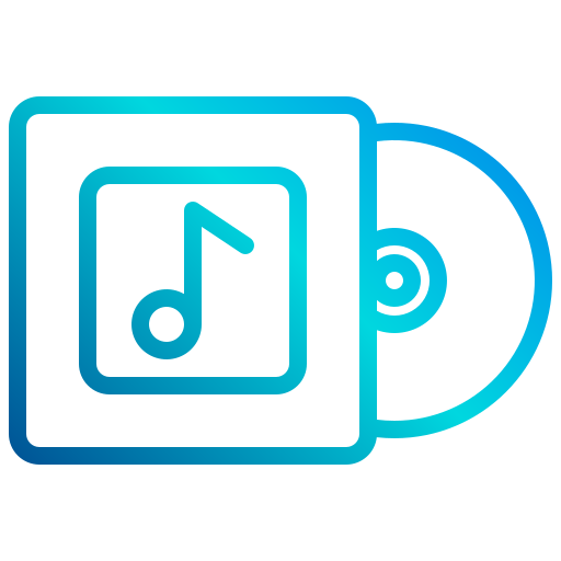 cd-player xnimrodx Lineal Gradient icon