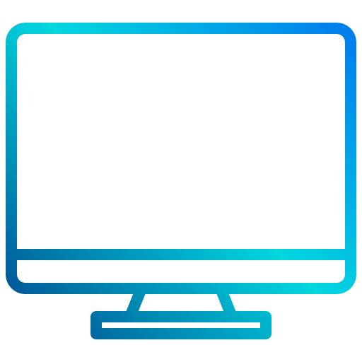 computador xnimrodx Lineal Gradient Ícone