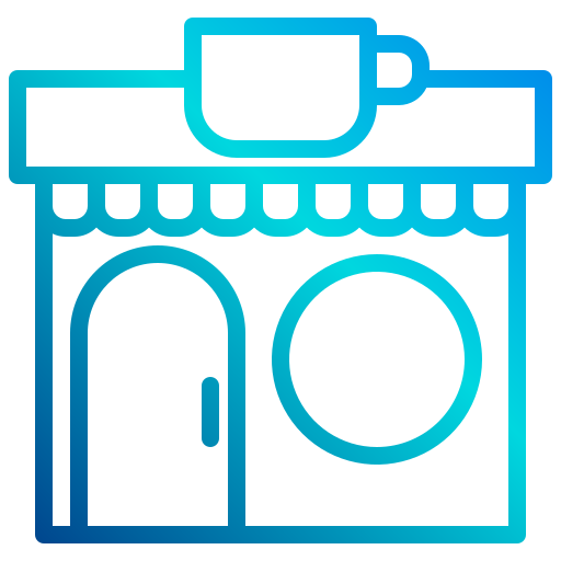 coffeeshop xnimrodx Lineal Gradient icoon