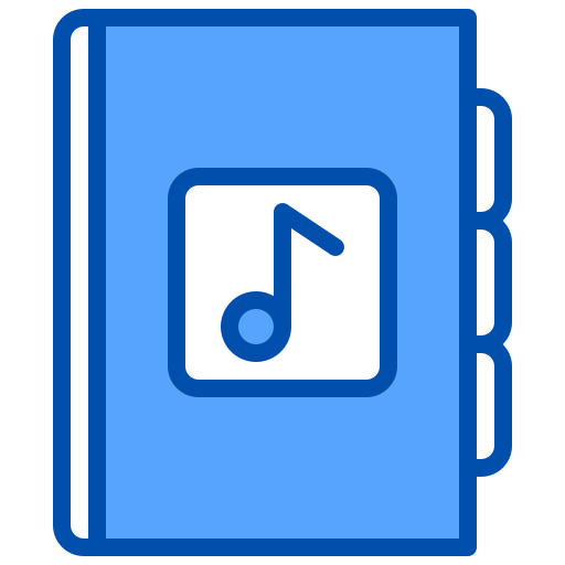 note de musique xnimrodx Blue Icône