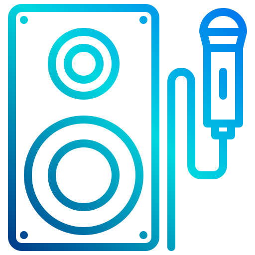 mikrofon xnimrodx Lineal Gradient icon