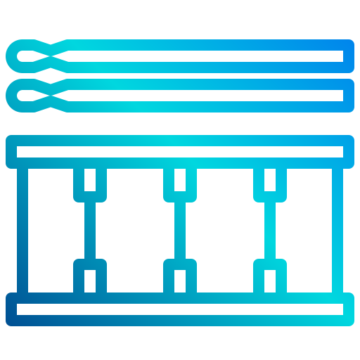 caisse claire xnimrodx Lineal Gradient Icône