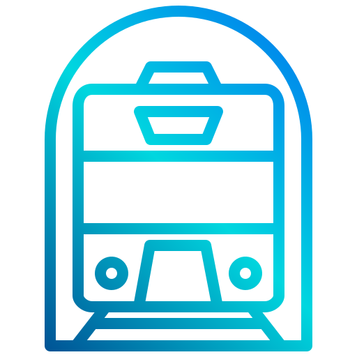Поезд xnimrodx Lineal Gradient иконка